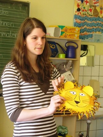 kunstprojektwoche 2009 lwenmasken 2